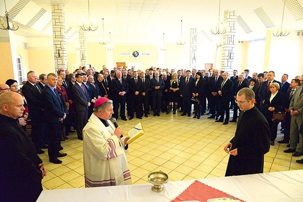 Obecni na opłatku samorządowcy reprezentowali całą diecezję