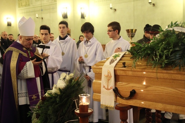 Pogrzeb śp. ks. kan. Franciszka Nogi