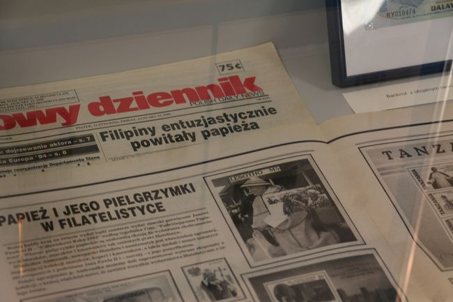 Wystawa pamiątek związanych z Janem Pawłem II