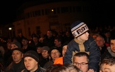 Protest mieszkańców pod kopalnią "Brzeszcze"