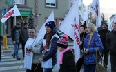 Protest mieszkańców pod kopalnią "Brzeszcze"