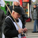 Protest mieszkańców pod kopalnią "Brzeszcze"