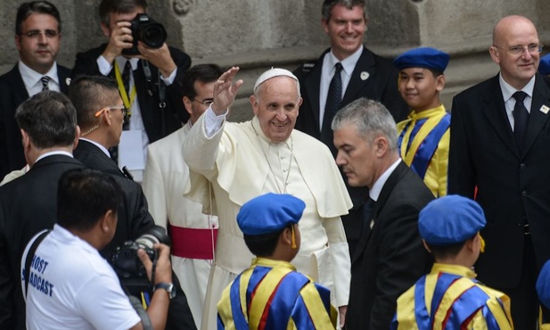 Pierwsza papieska homilia na Filipinach