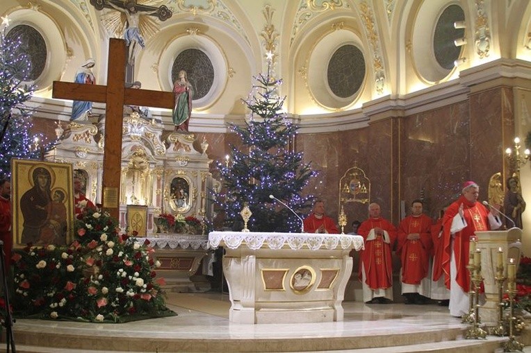 Symbole ŚDM w Tychach