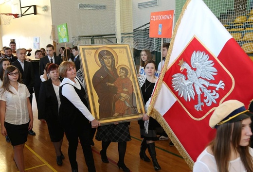 Symbole ŚDM w Pogrzebieniu i Kornowacu