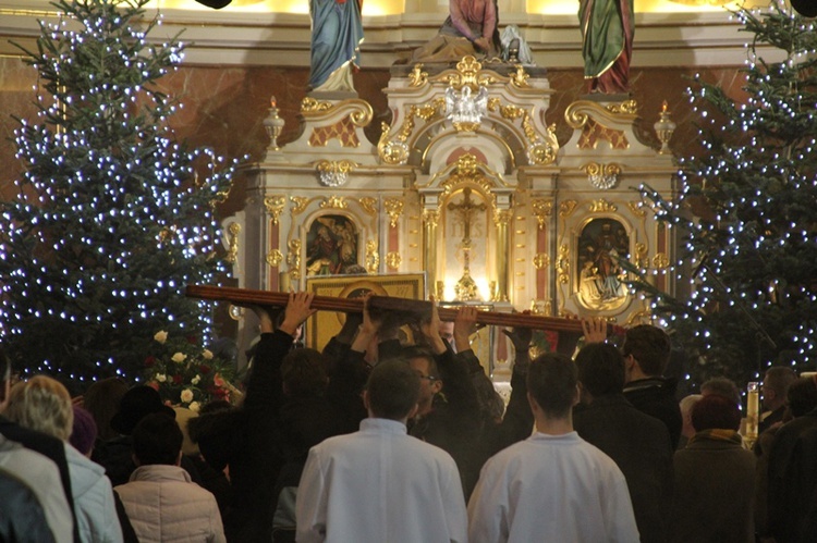 Pożegnanie symboli ŚDM w Tychach