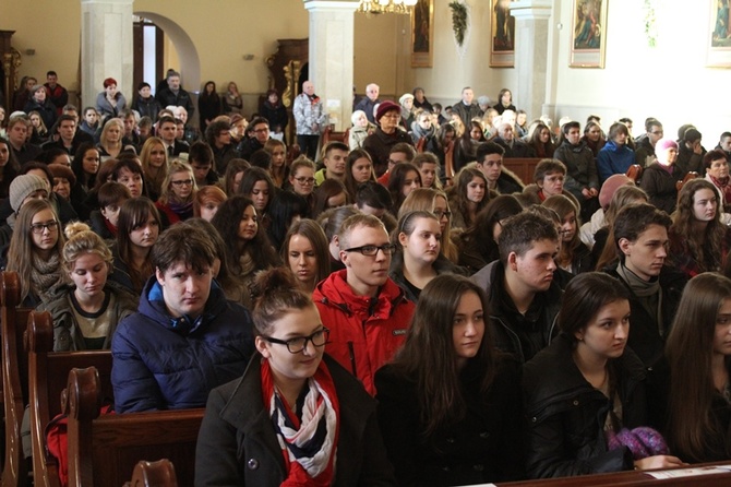 Pożegnanie symboli ŚDM w Tychach