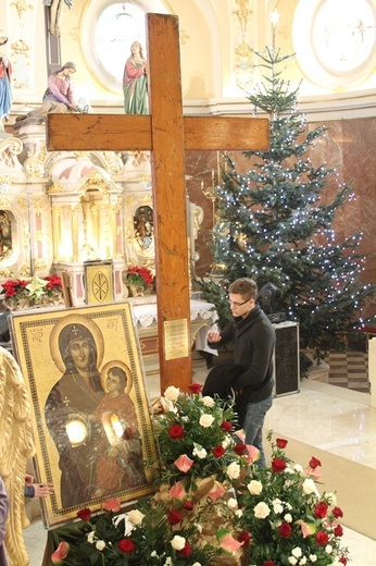 Pożegnanie symboli ŚDM w Tychach