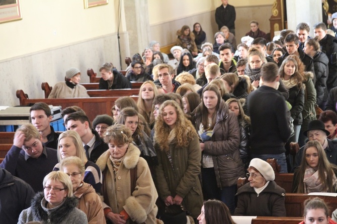 Pożegnanie symboli ŚDM w Tychach