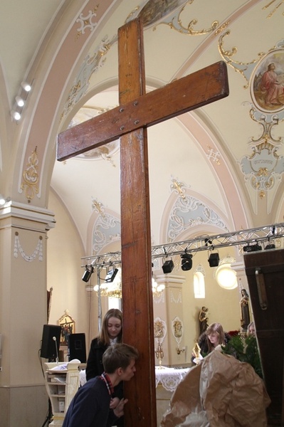 Pożegnanie symboli ŚDM w Tychach