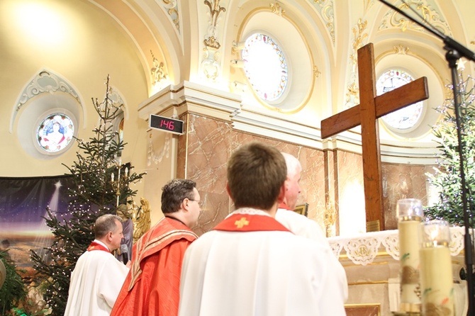 Pożegnanie symboli ŚDM w Tychach