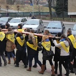 Symbole ŚDM w archikatedrze i seminarium