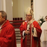Symbole ŚDM w archikatedrze i seminarium