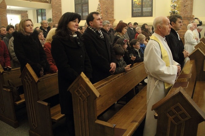 Poświęcenie kościoła w Orzeszu-Jaśkowicach