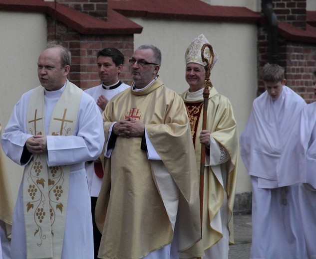 Poświęcenie kościoła w Orzeszu-Jaśkowicach