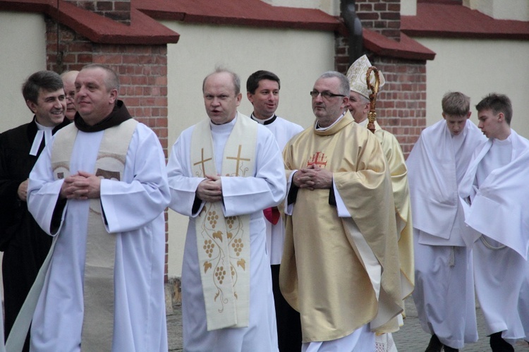 Poświęcenie kościoła w Orzeszu-Jaśkowicach