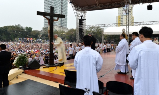 Manila: papież spotkał się z młodzieżą