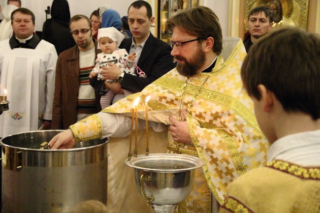 Liturgia święta w krakowskiej cerkwi