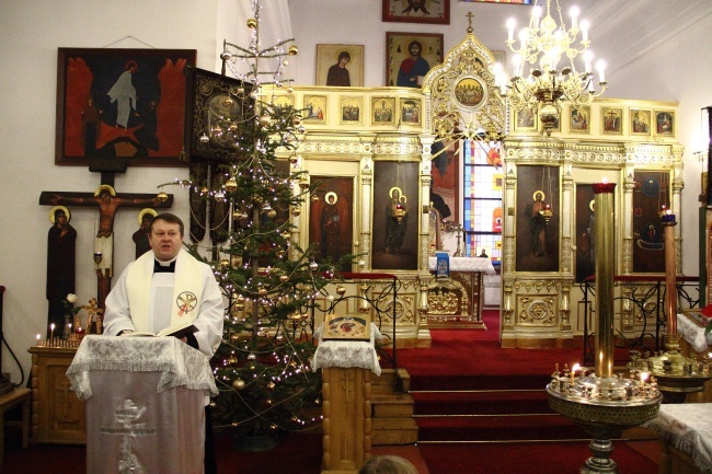 Liturgia święta w krakowskiej cerkwi