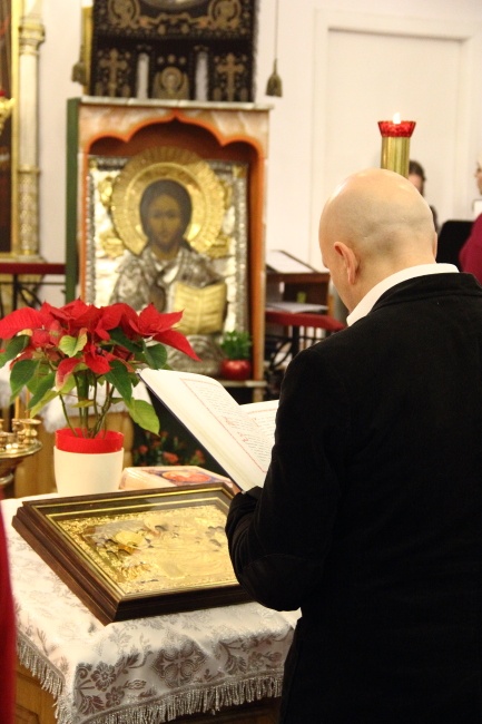 Liturgia święta w krakowskiej cerkwi