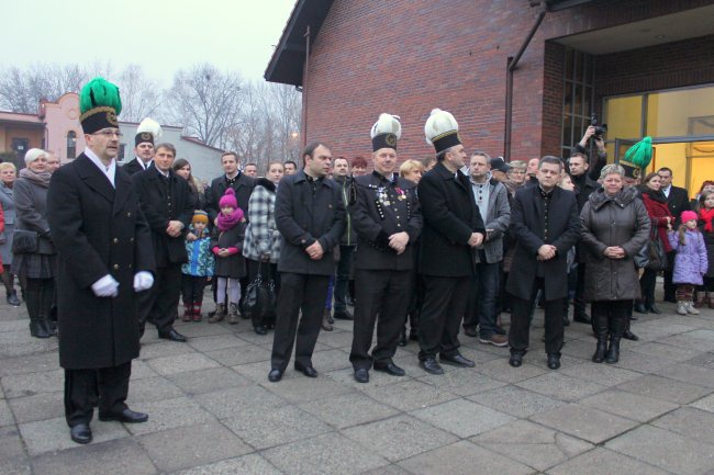 Bp Jan Kopiec modlił się z górnikami