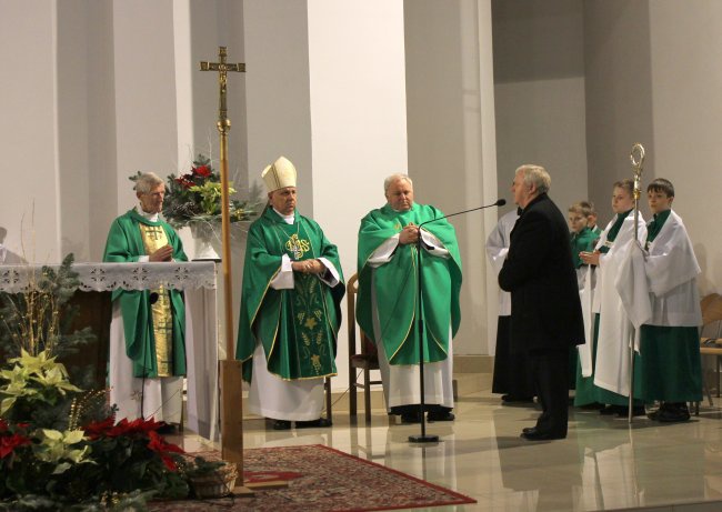 Bp Jan Kopiec modlił się z górnikami