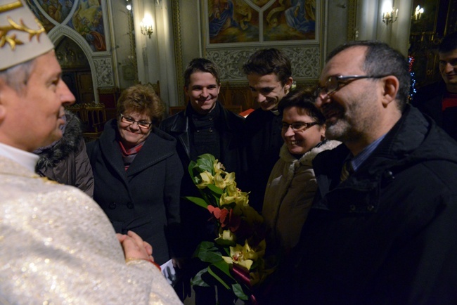 Msza św. w dniu imienin bp. Henryka Tomasika