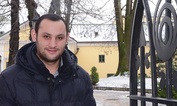  Ashur Temurazovi z Gruzji w lubelskim seminarium studiuje teologię