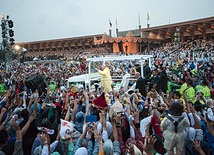 18.01.2015. Filipiny, Manila. Msza święta z papieżem Franciszkiem zgromadziła ok. 6 milionów ludzi. 