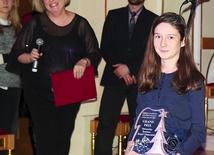 Główne trofeum konkursu  zdobyła Joasia Wójcicka z Czechowic-Dziedzic