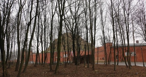 Zasłonięty kopiec Kościuszki