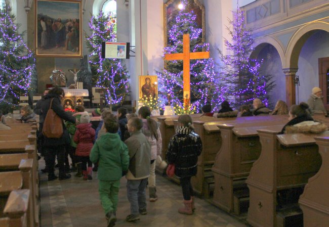 Krzyż i ikona ŚDM w Tarnowskich Górach