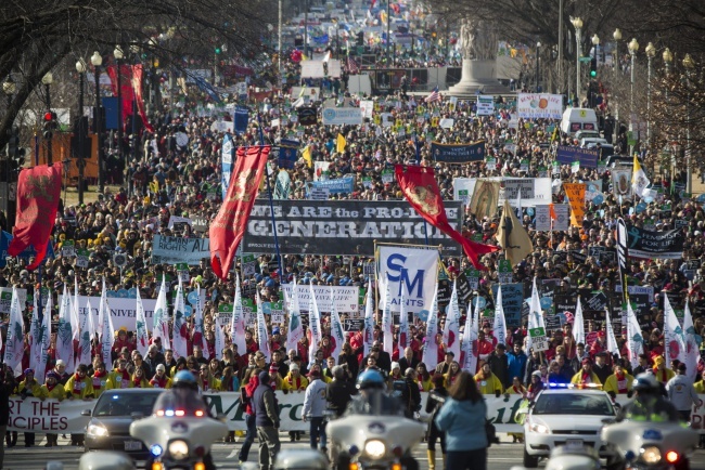 Marsz dla życia w Waszyngtonie