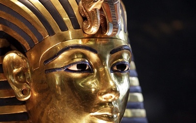 Złota maska mumii Tutenchamona