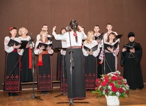Występ chóru z Ukrainy