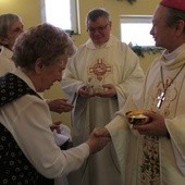 Poświęcenie kaplicy w DPS "Opoka" w Gliwicach 