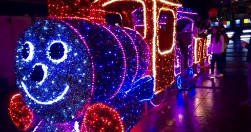 Iluminacja była, śniegu brak