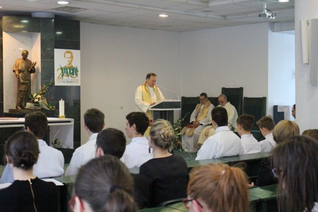 Otwarcie oratorium w SOSW w Tarnowskich Górach