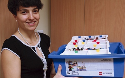 Iga Malik jest nie tylko entuzjastką edukacji przez klocki Lego, ale przede wszystkim pierwszą w Polsce certyfikowaną trenerką Lego Education