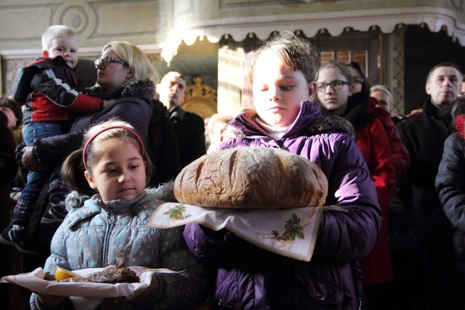 Poświęcenie dzwonów w Skułach