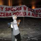 Protest się zaostrza