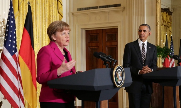 Obama i Merkel ws. Ukrainy