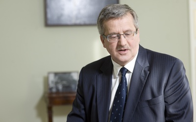 22 lutego Komorowski na Ukrainie