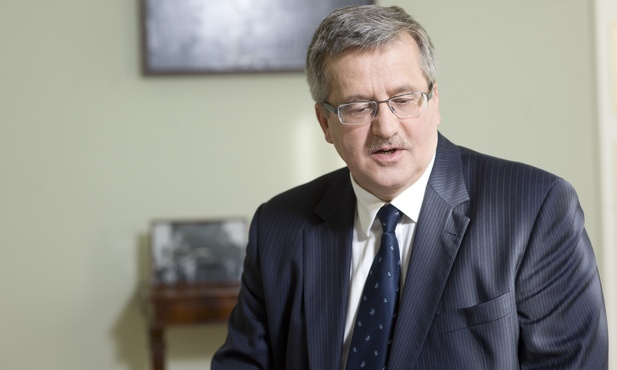 22 lutego Komorowski na Ukrainie