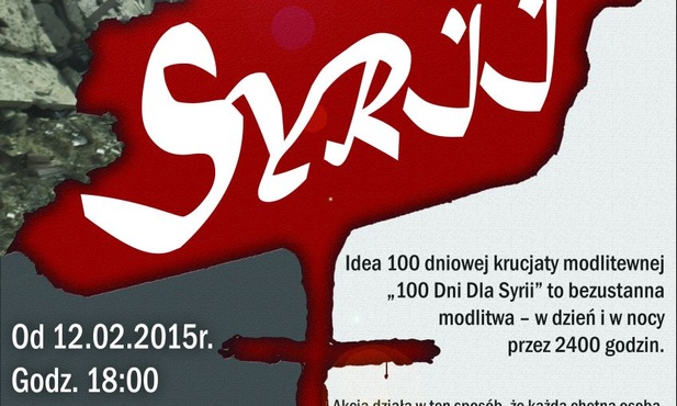 100 dni dla Syrii - rusza modlitwa