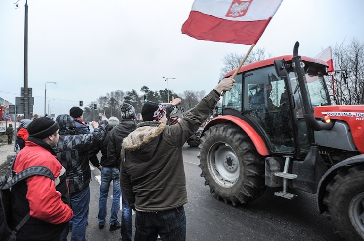 Rolnicy protestują