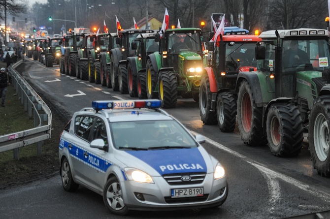 Rolnicy protestują