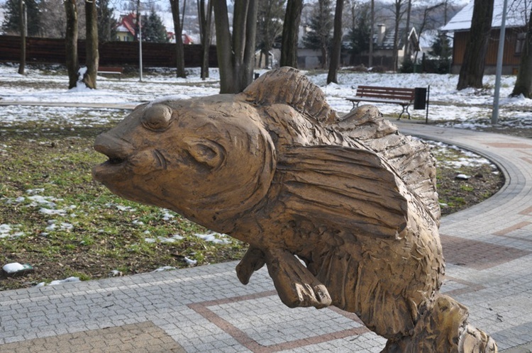 Łódź podwodna w Ciężkowicach