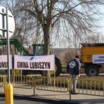 Protest rolników w Krzeszycach