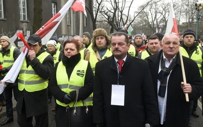 Ruszyła manifestacja rolników z OPZZ 